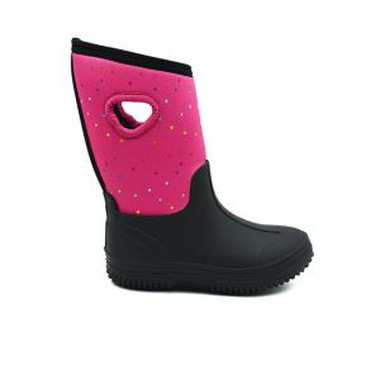 Iniezione Ragazza Inverno Pioggia Stivali