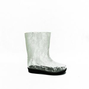 Stivali da pioggia stringati