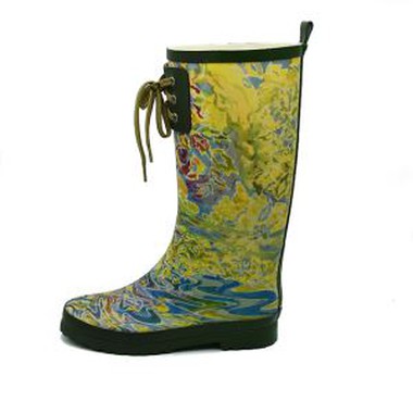 Scarpe da pioggia da donna in gomma